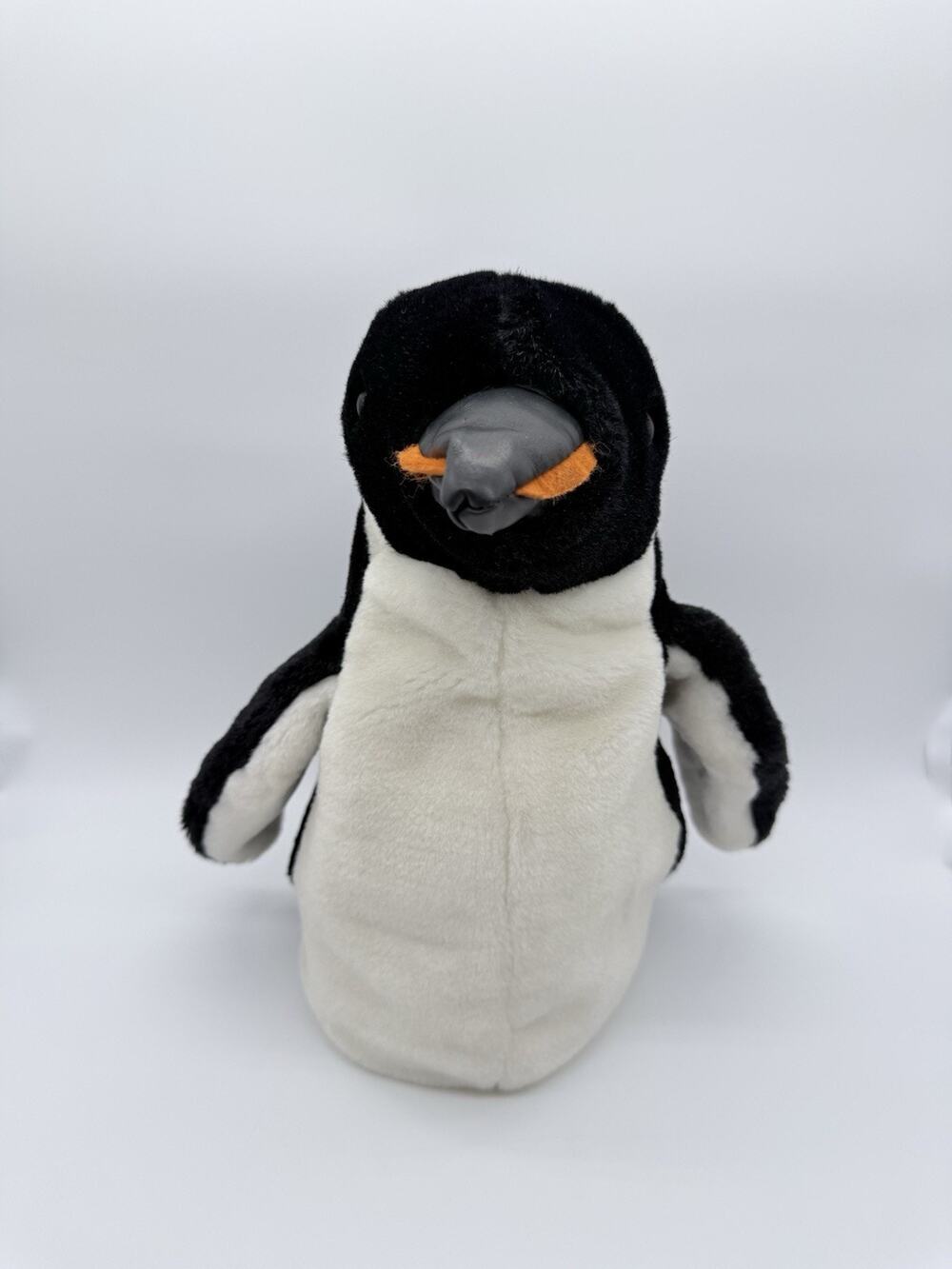 Vintage 1988 Sea World Penguin 11" Plush Hand Puppet Toy